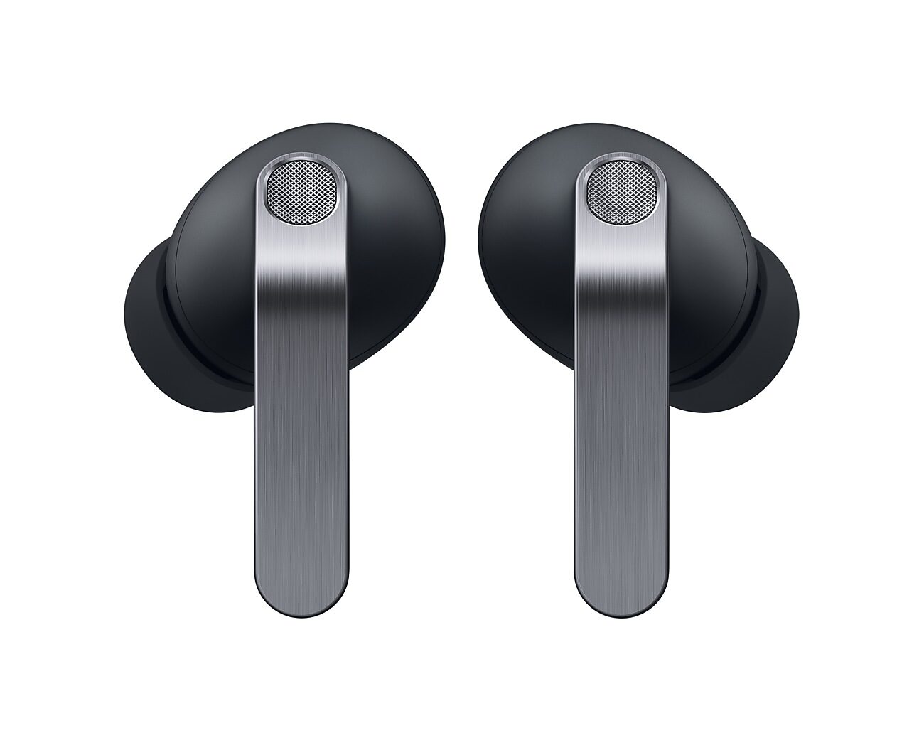Siyah Galaxy Buds4 Pro kulaklıklar