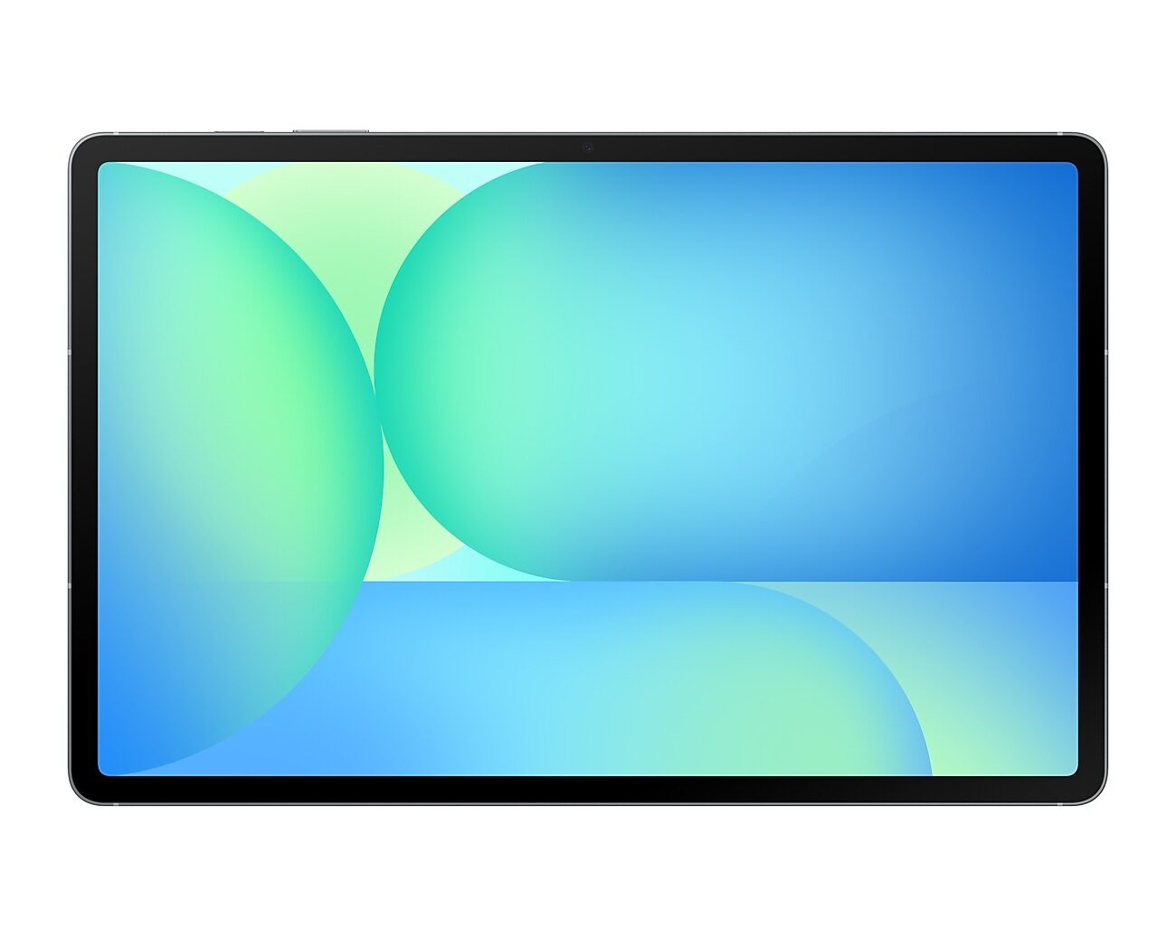 Gri Galaxy Tab S10 FE+ önden görünüm