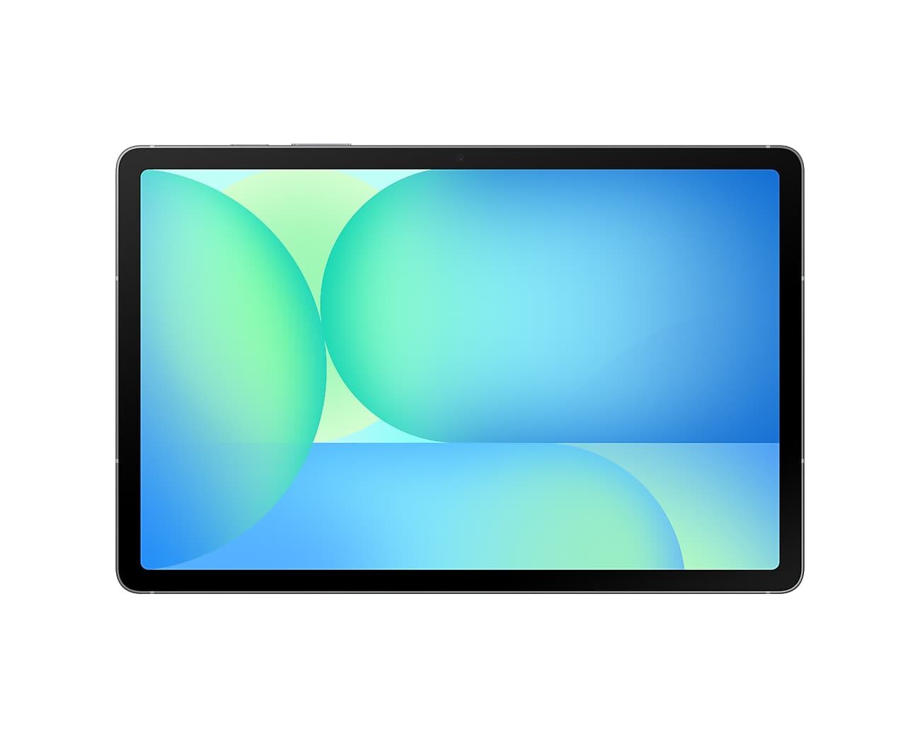 Gri Galaxy Tab S10 FE önden görünüm