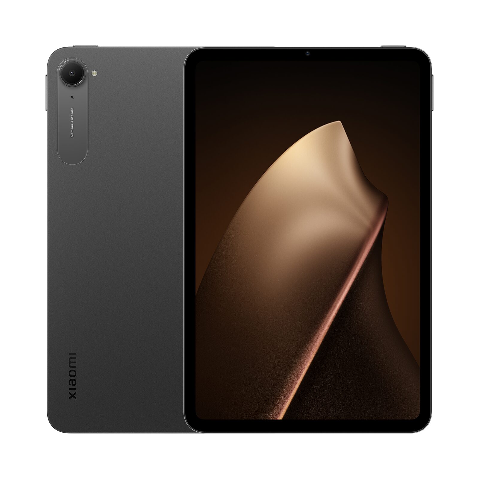 Gri Xiaomi Pad mini önden ve arkadan
