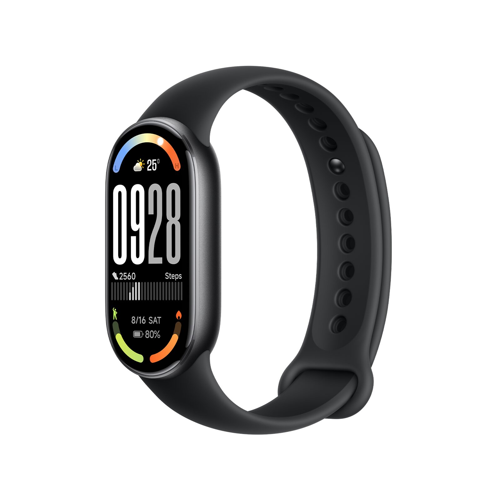 Siyah Xiaomi Smart Band 10