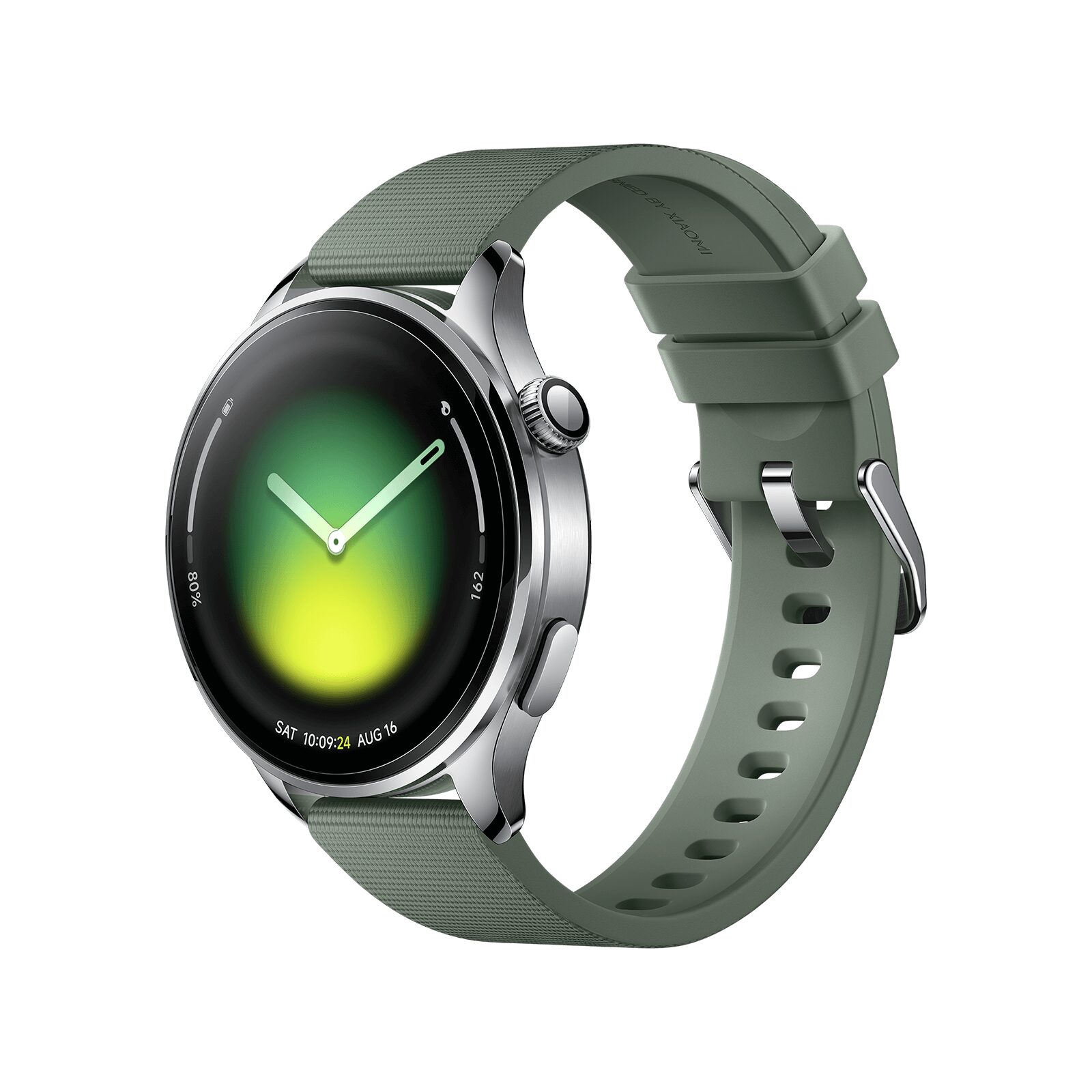 Ardıç yeşili kayışlı Xiaomi Watch 5