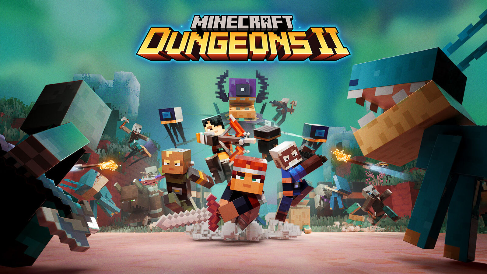 Görsel: Xbox / Mojang Studios Minecraft Dungeons II resmi tanıtım görseli