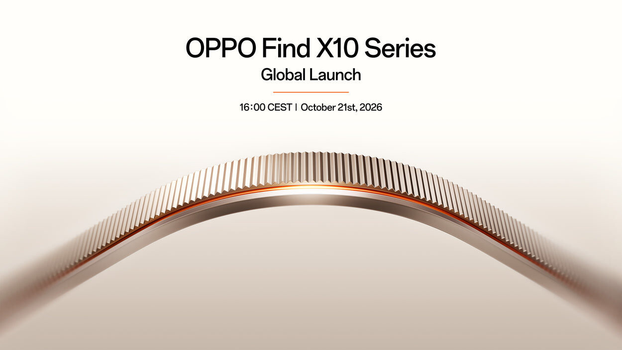 OPPO Find X10 Series Global Launch, 21 oktober 2026 om 16.00 uur CEST
