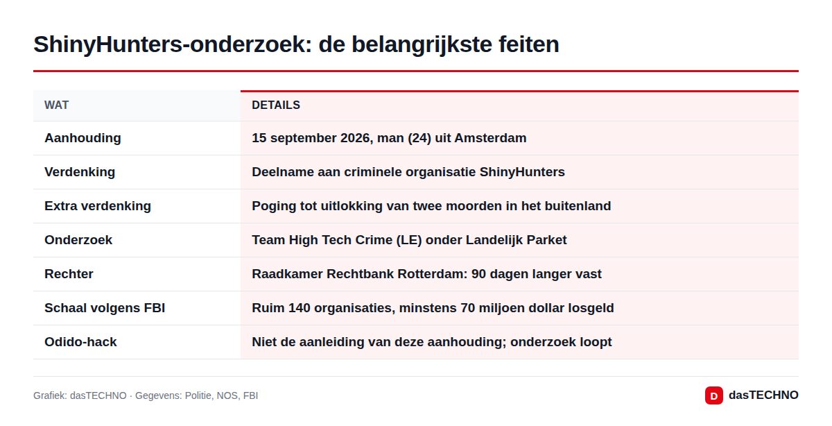 ShinyHunters-onderzoek: de belangrijkste feiten