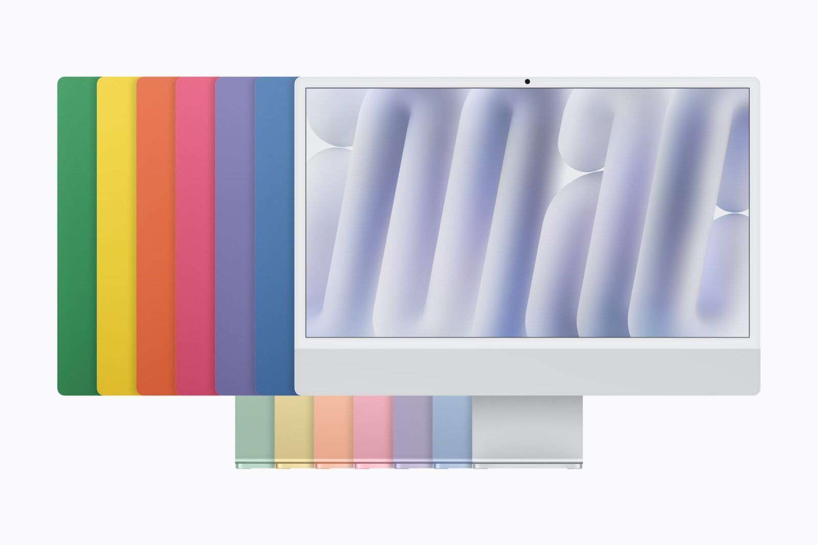 M6 çipli iMac'in yedi renk seçeneği
