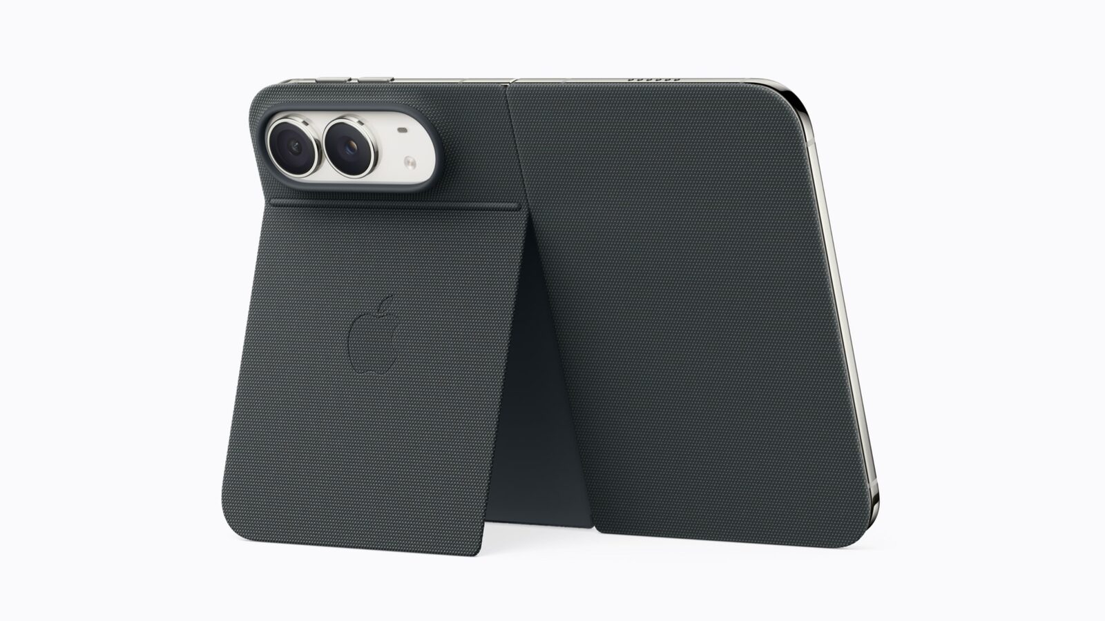Custodia Folio per iPhone Duo in blu marino