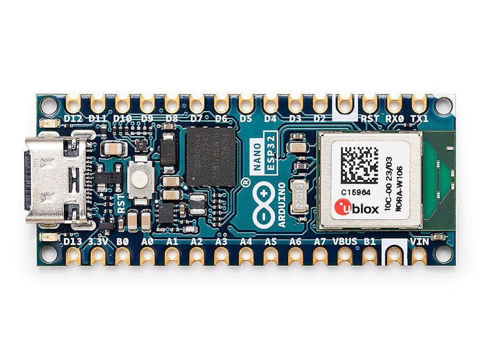 Arduino Nano ESP32 küçük boyutlu geliştirme kartı