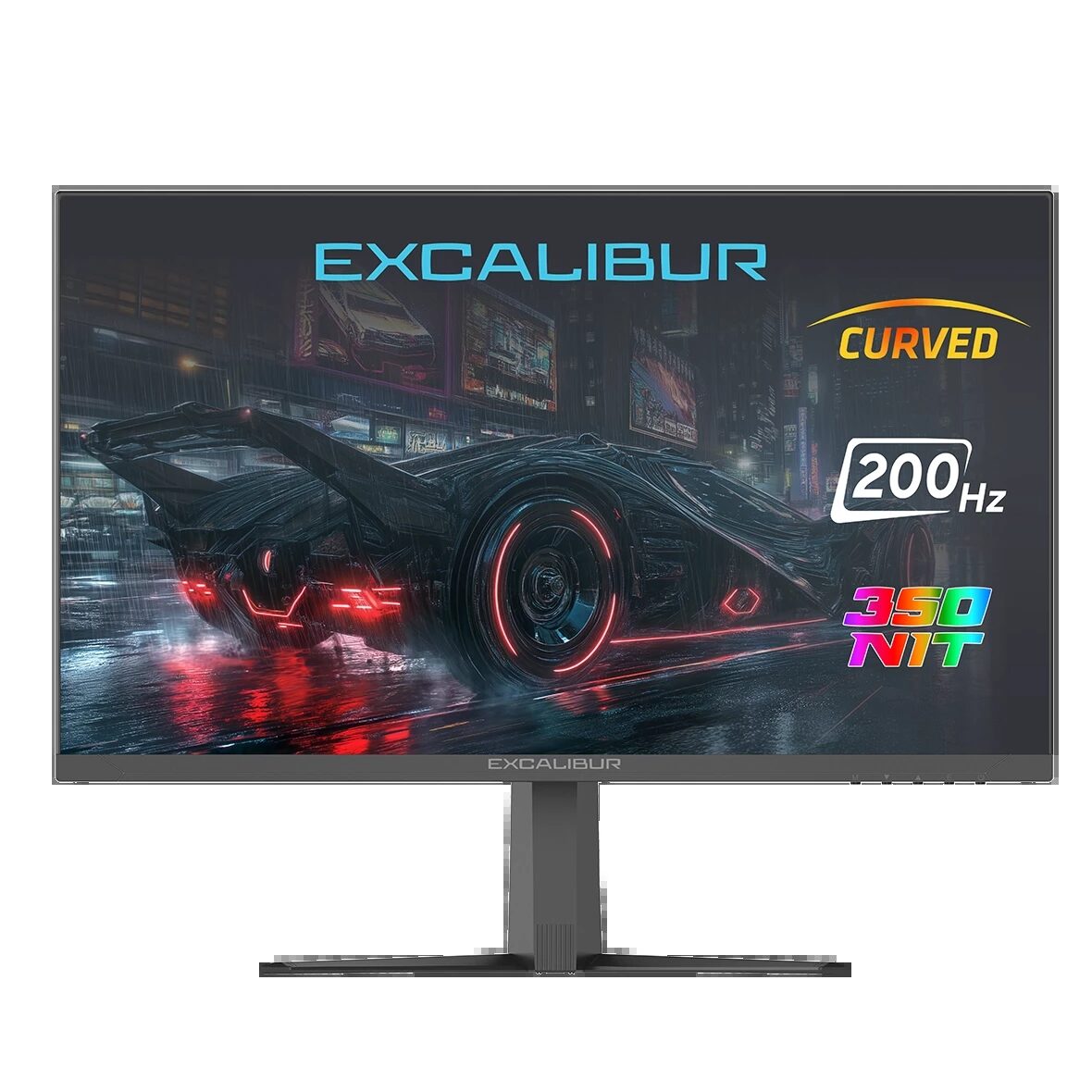 Casper Excalibur E236FVC-D kavisli oyuncu monitörü, önden görünüm