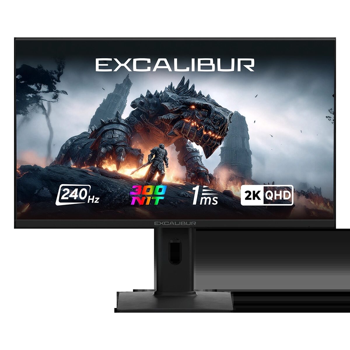 Casper Excalibur E27QIF-D 2K QHD düz panel oyuncu monitörü, önden görünüm