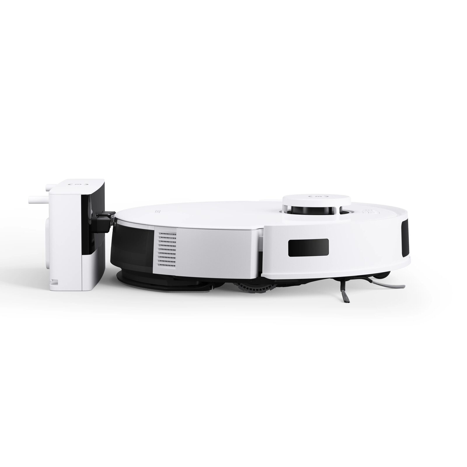 Beyaz Ecovacs Deebot N20 Pro robot süpürge üstten görünüm