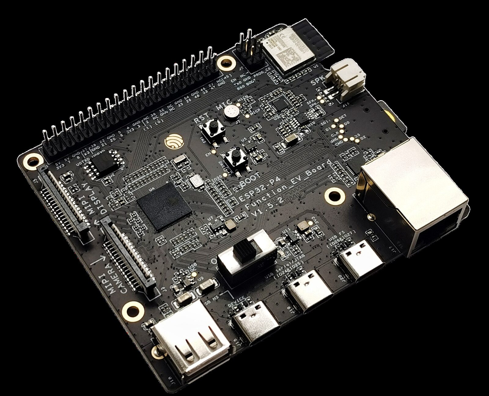 ESP32-P4-Function-EV-Board çok işlevli geliştirme kartı