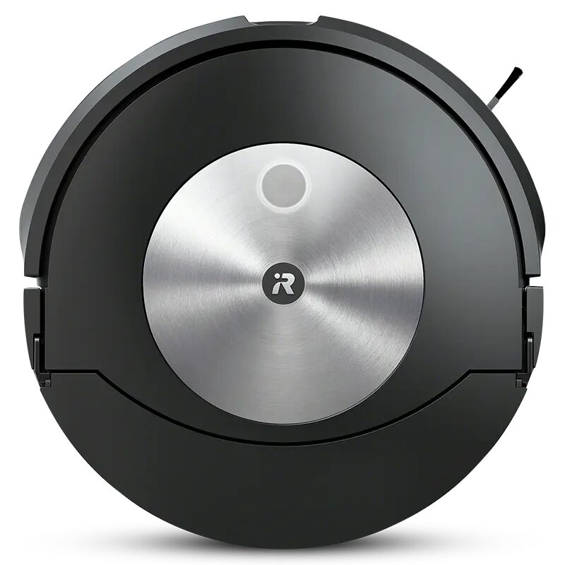 Siyah iRobot Roomba Combo j7 robot süpürge ve paspas