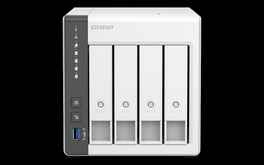 QNAP TS-433 4 yuvalı NAS cihazı
