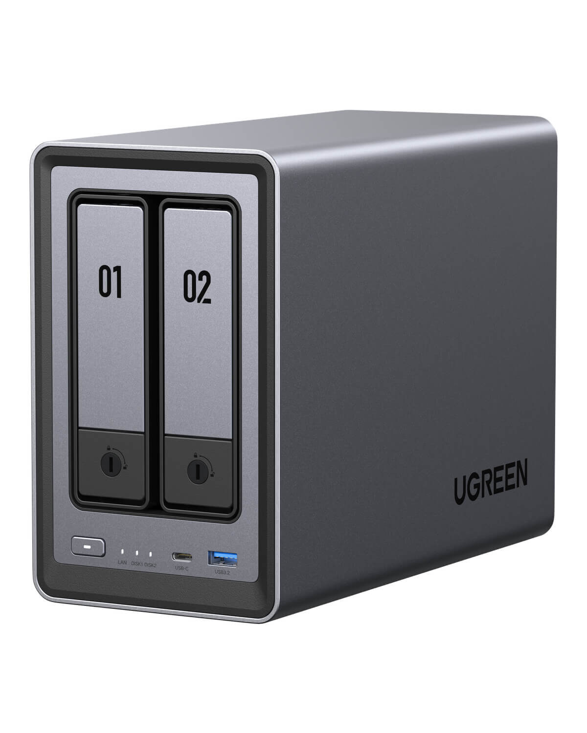 UGREEN NASync DXP2800 2 yuvalı NAS cihazı