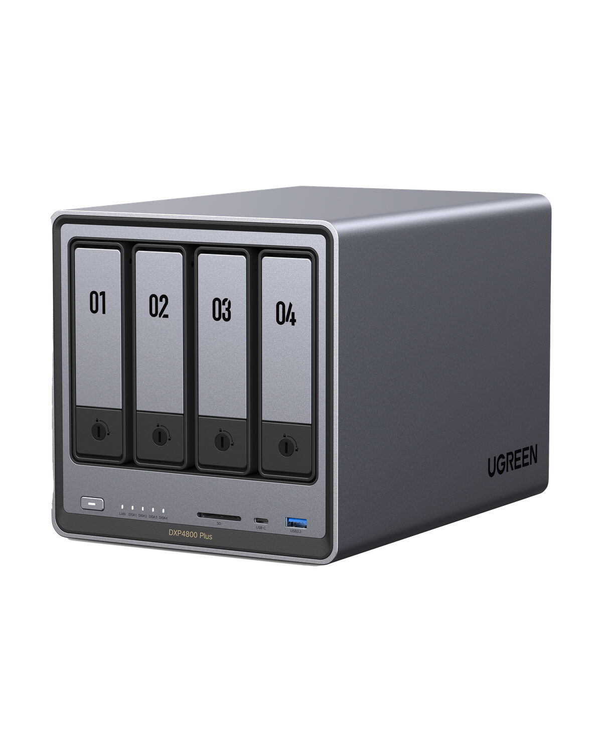 UGREEN NASync DXP4800 Plus 4 yuvalı NAS cihazı
