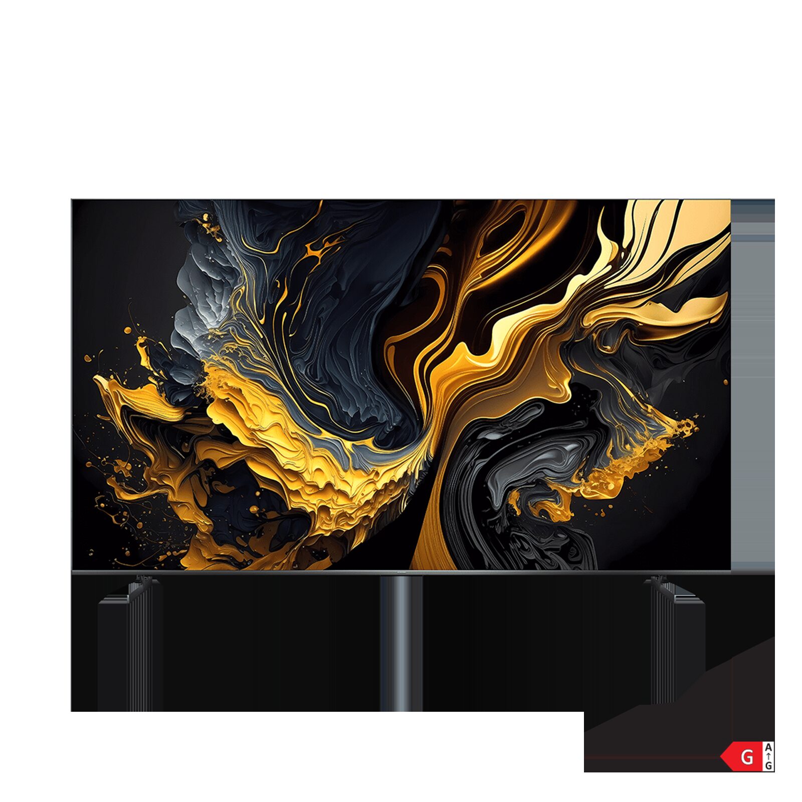 Xiaomi TV Max 2025 büyük ekran televizyon önden görünüm
